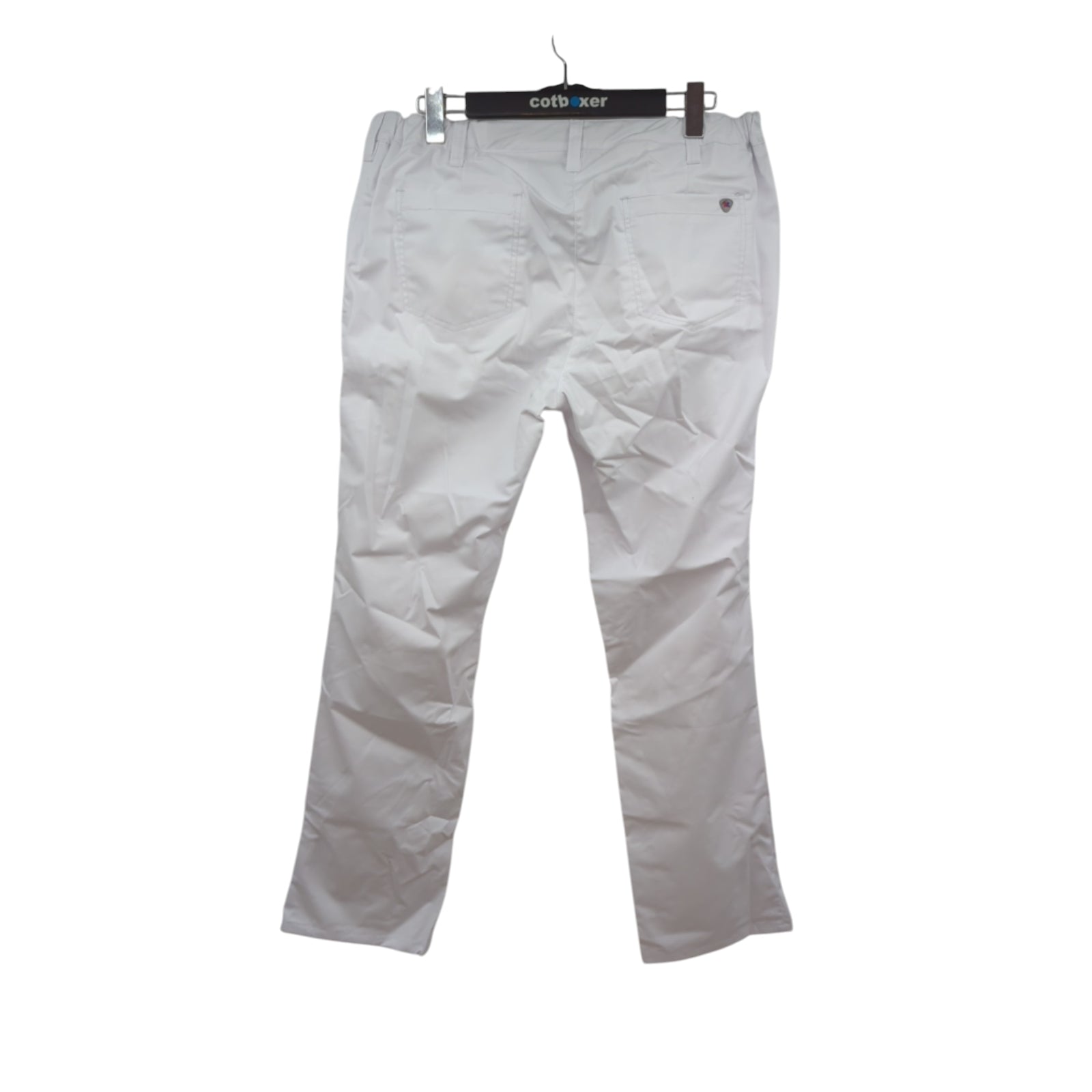 BP 1734-686-21-48n Damen-Chinos aus Stretch-Stoff, 230,00 g/m², weiß, Größe 48n