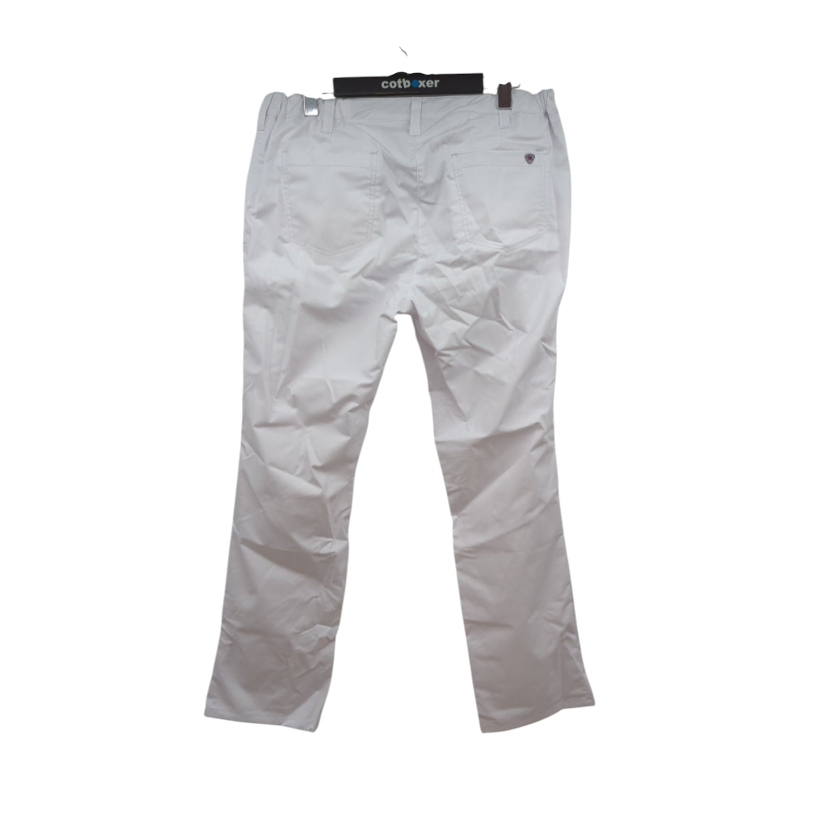 BP 1734-686-21-48n Damen-Chinos aus Stretch-Stoff, 230,00 g/m², weiß, Größe 48n