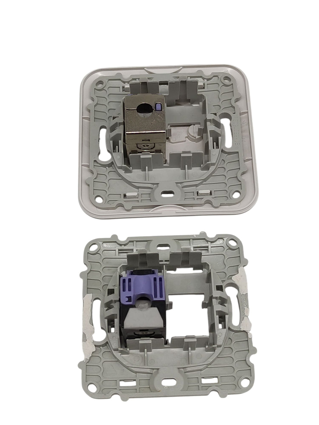 Ovalis RJ45 Stecker Kat 6 UTP Klasse 1 Telefon Computer ohne Blindstopfen