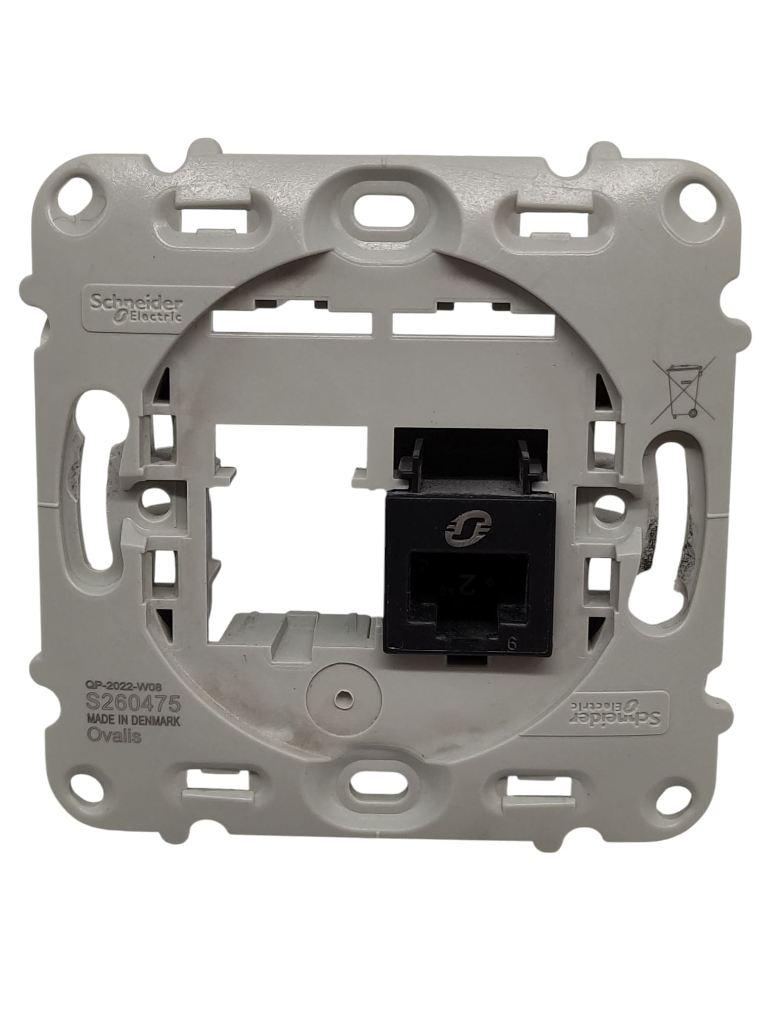 Ovalis RJ45 Stecker Kat 6 UTP Klasse 1 Telefon Computer ohne Blindstopfen