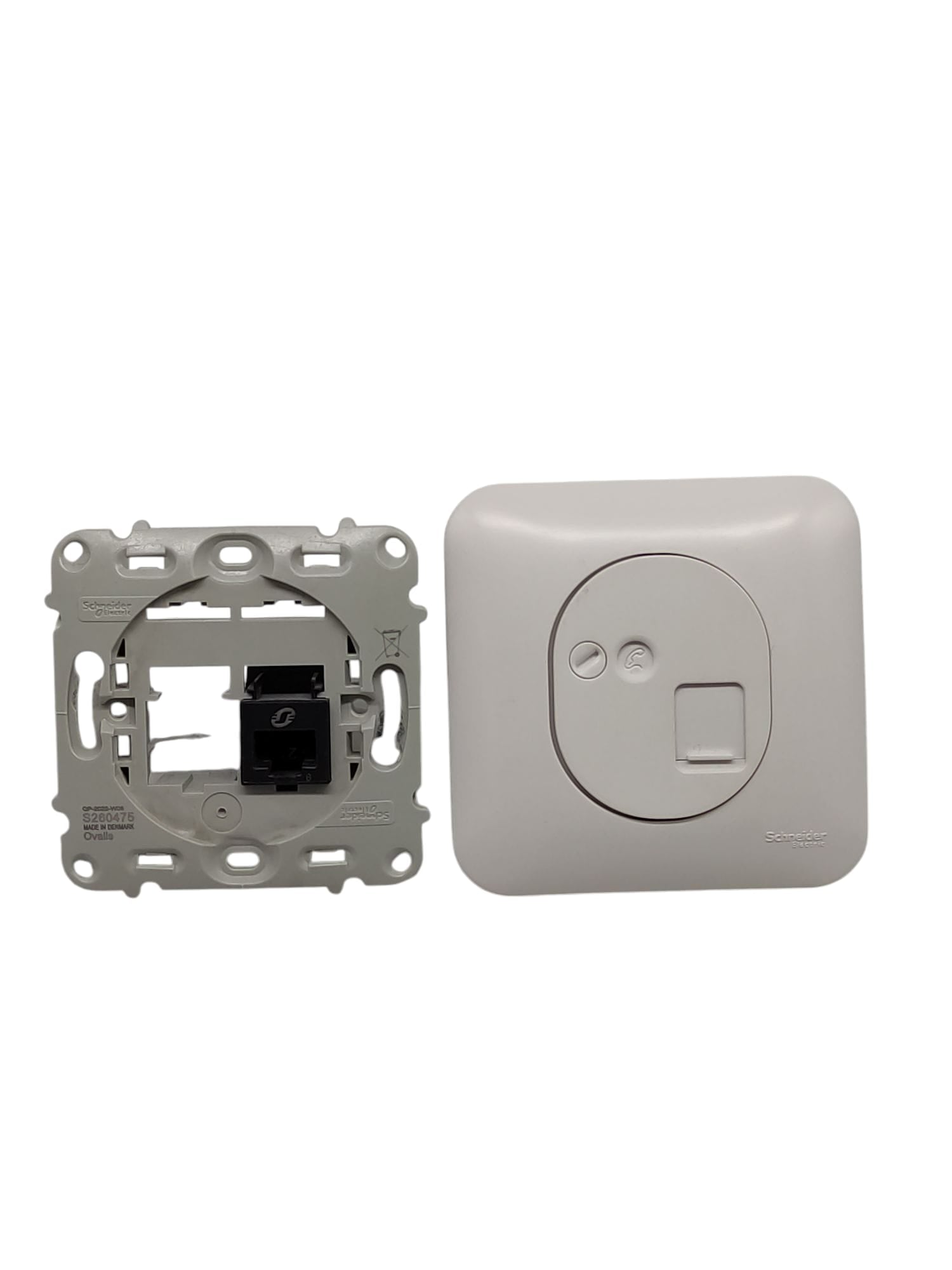 Ovalis RJ45 Stecker Kat 6 UTP Klasse 1 Telefon Computer ohne Blindstopfen