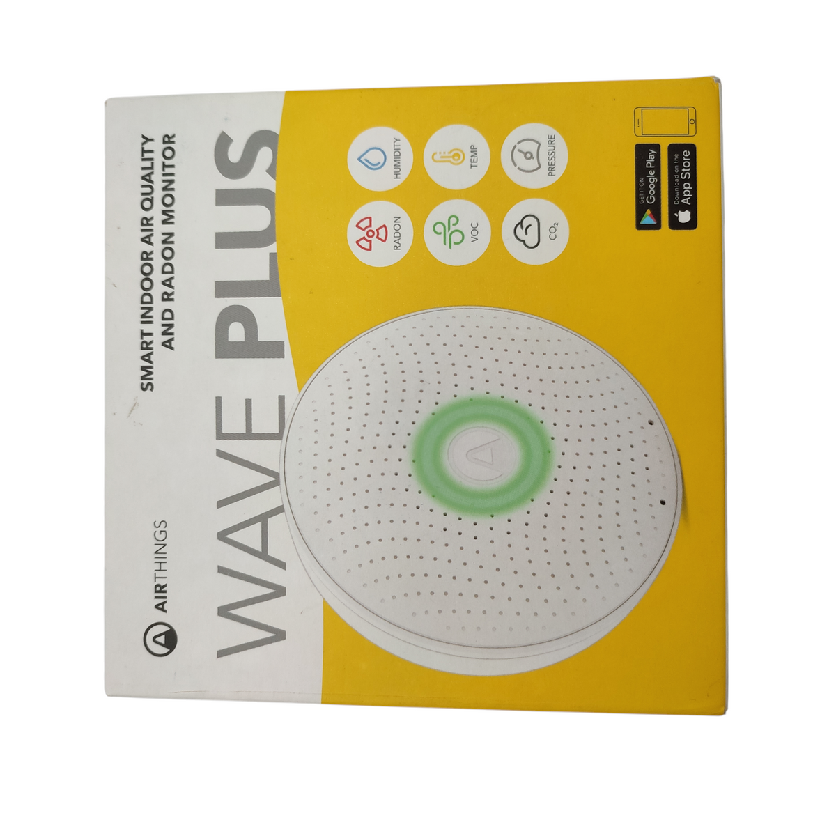 Airthings Wave Plus 2930 Luftqualitätsmessgerät Radon Sensor
