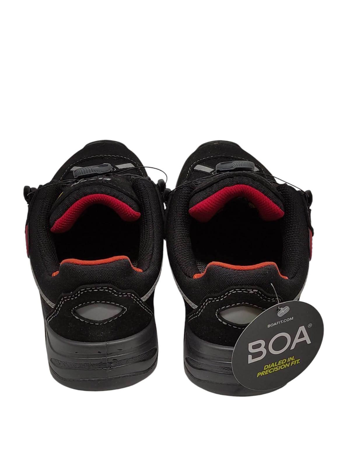 ELTEN SENEX BOA Sicherheitsschuhe S3 ESD Damen Herren schwarz rot metallfrei rutschfest Größe 39