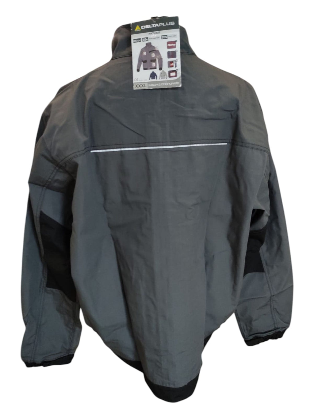 Delta Plus MCVE2GN3X Mach2 Arbeitsjacke Polyester Baumwolle Gr. 3XL Grau-Schwarz
