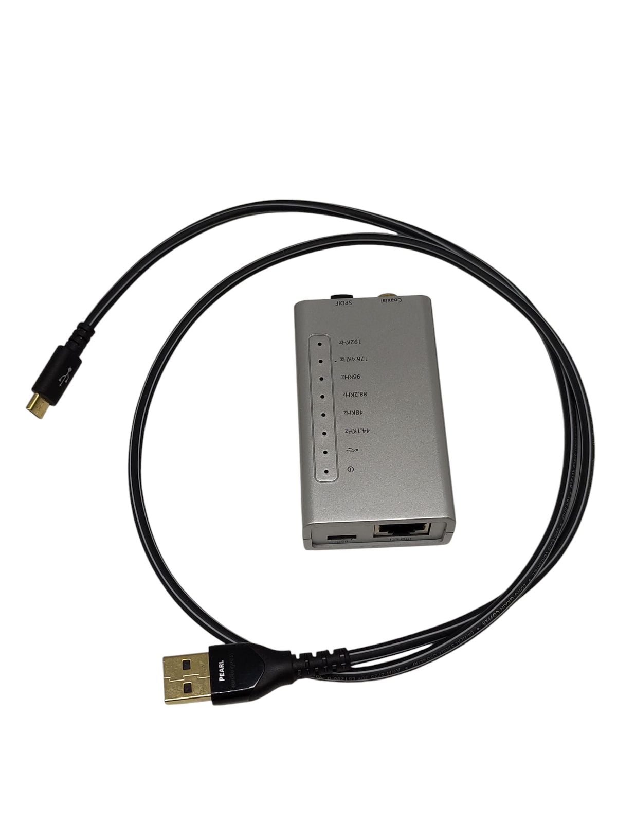 InLine Audio-Konverter USB zu digital koaxial Toslink I2S Hi-Fi 24 Bit 192 kHz