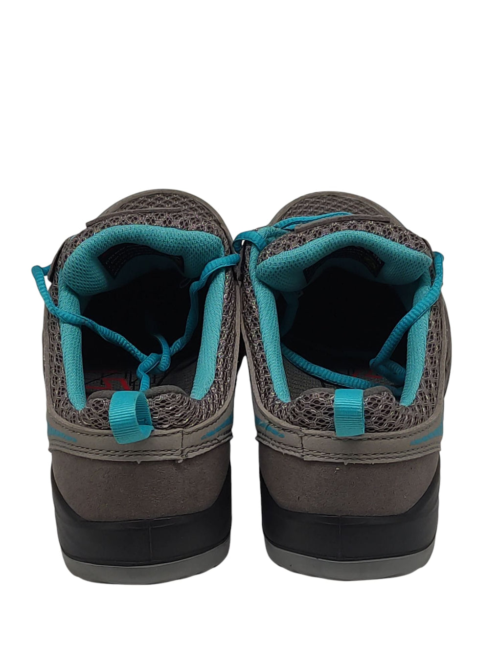 Sicherheitsschuhe ELTEN MILA aqua Low ESD S1, Damen,  grau/türkis, Größe 37