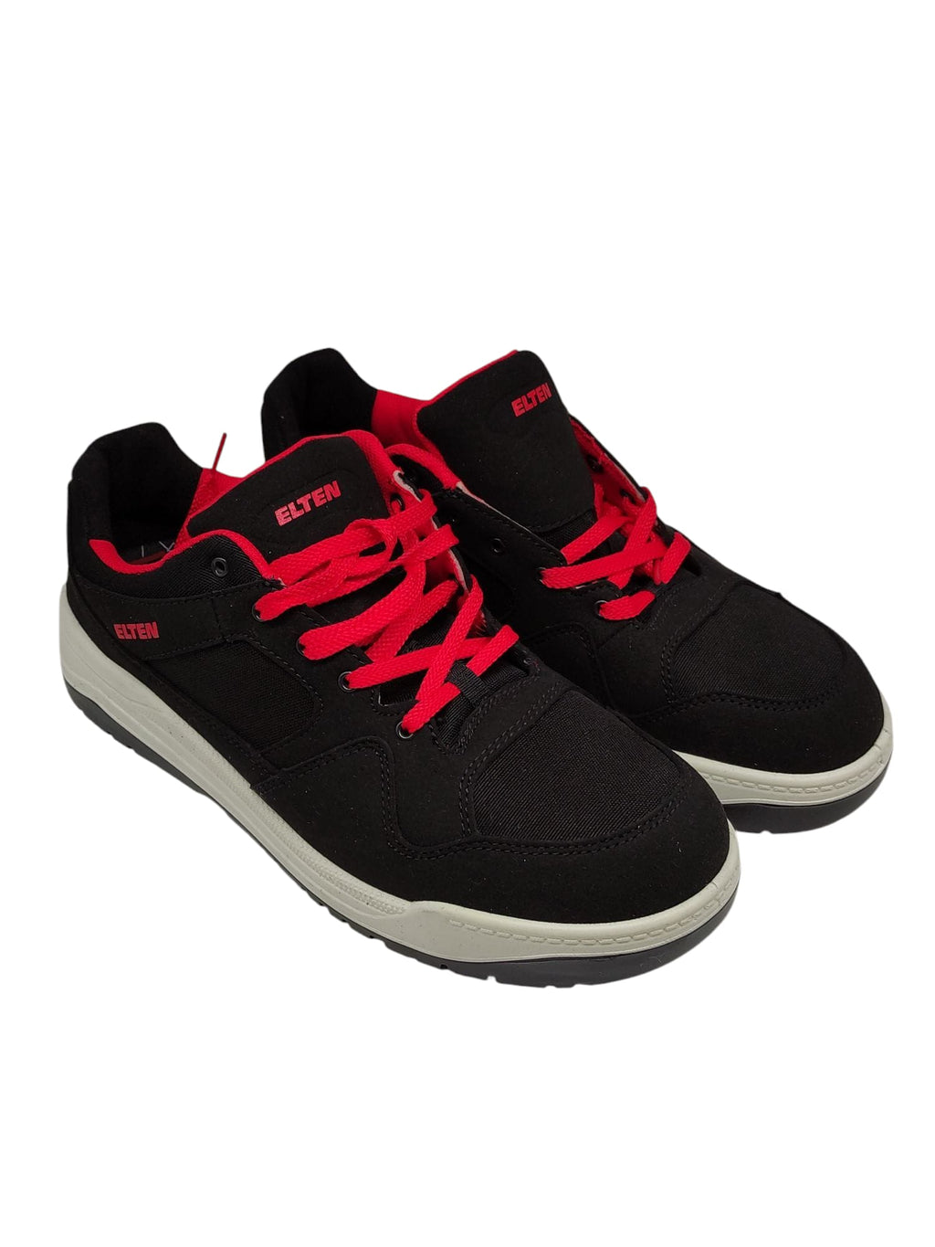 ELTEN Unisex Erwachsene Maverick Schwarz Niedrige ESD S3 Sicherheitsschuhe 45