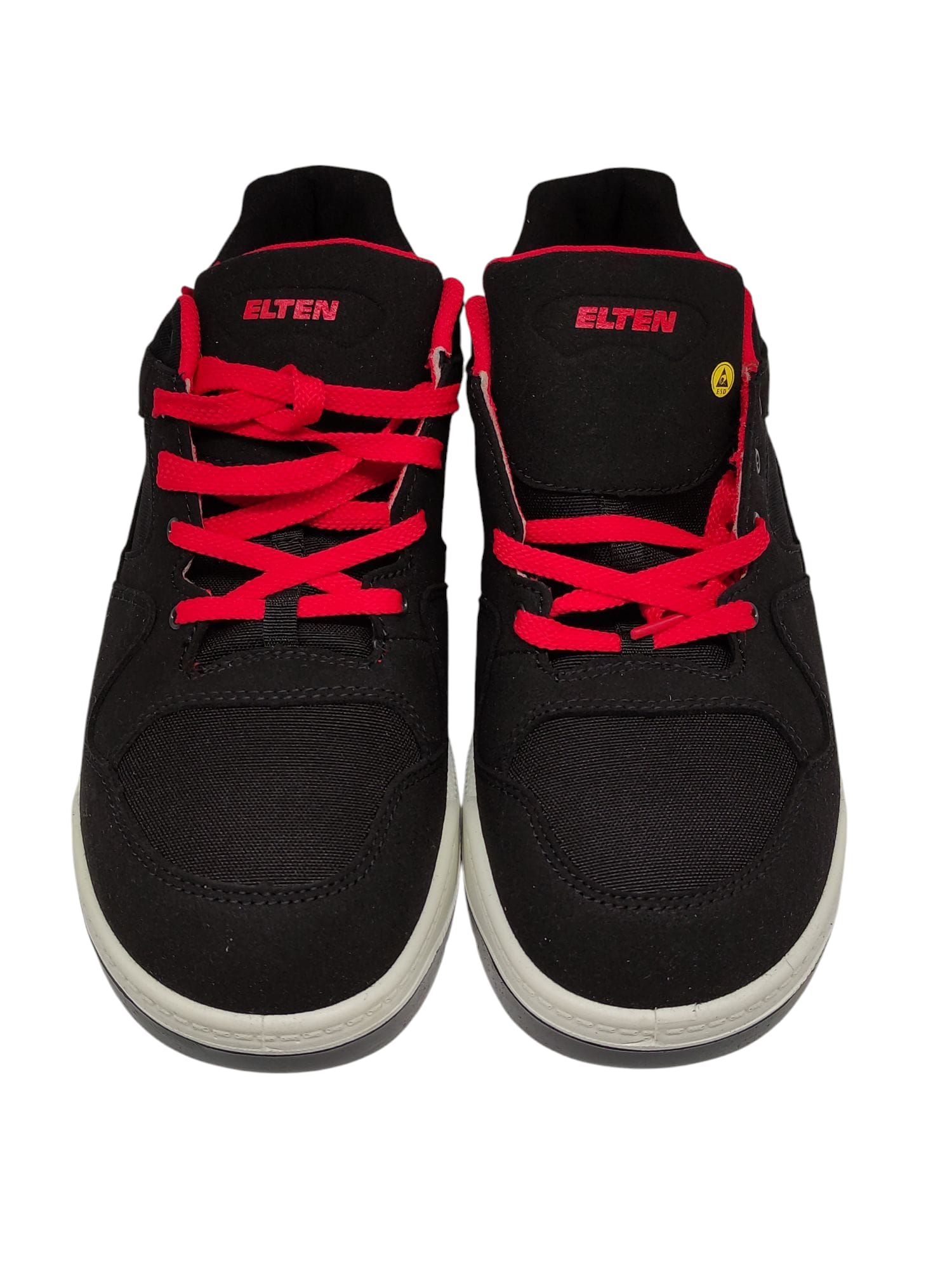 ELTEN Unisex Erwachsene Maverick Schwarz Niedrige ESD S3 Sicherheitsschuhe 45