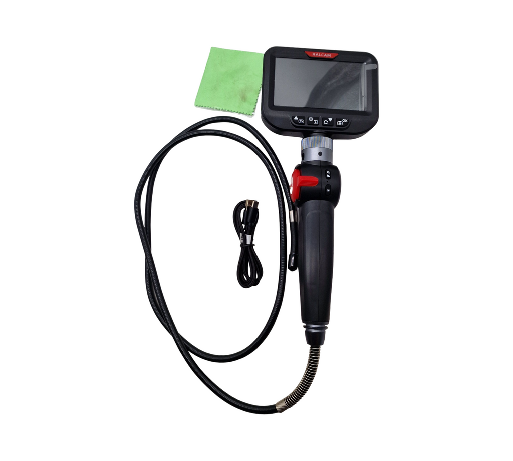Ralcam Endoskopkamera 8,5 mm 4,3 Zoll 1080P 10 LEDs IP67