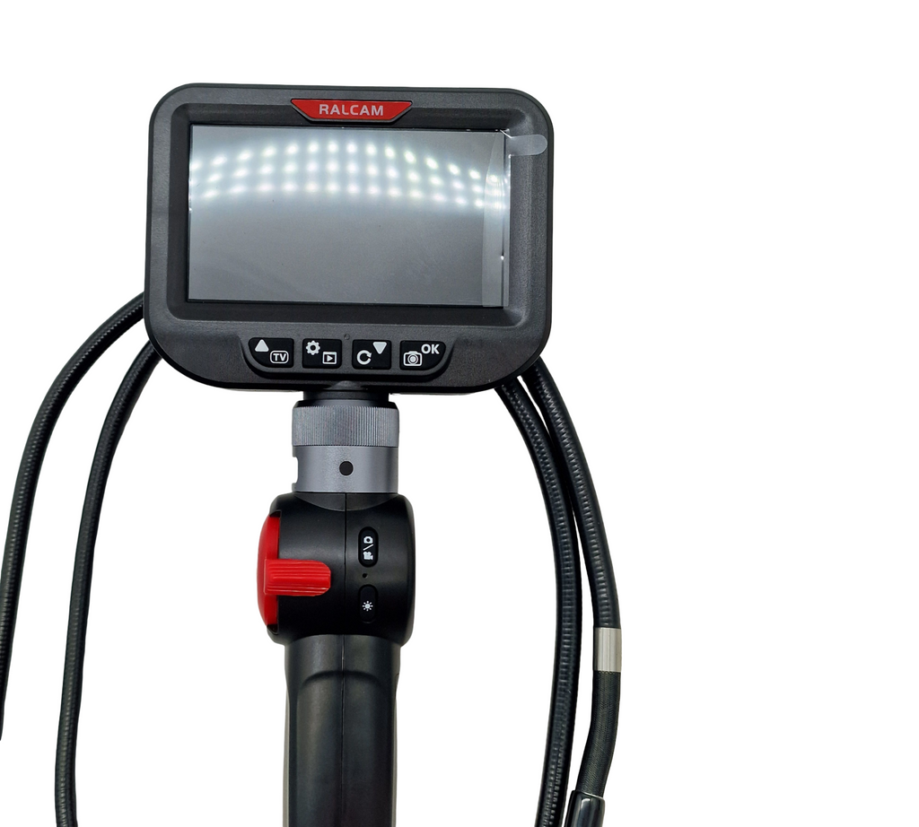 Ralcam Endoskopkamera 8,5 mm 4,3 Zoll 1080P 10 LEDs IP67
