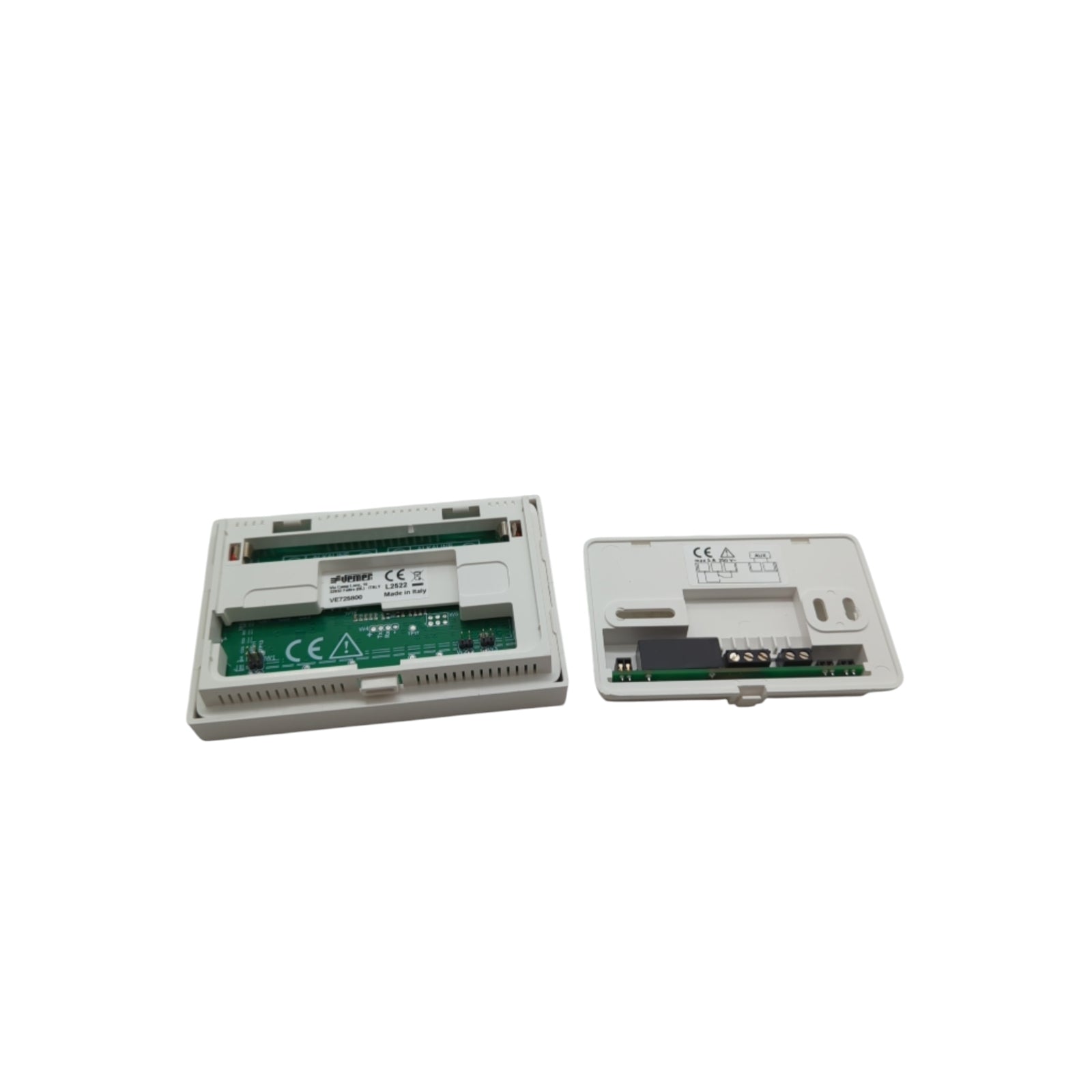 VEMER VE725800 CHRONOS KEY Digitaler Wand-Thermostat batteriebetrieben Weiß