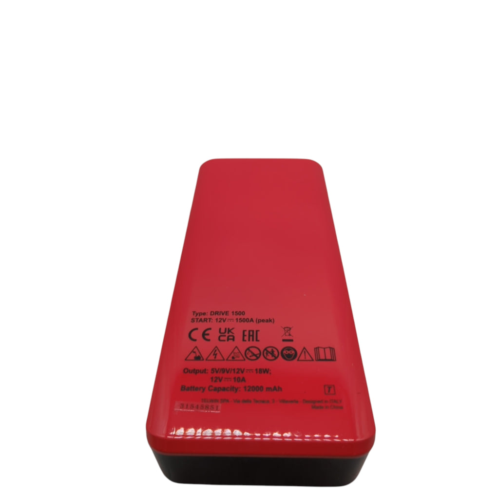 Telwin Drive 1500 Starthilfe-Powerbank 12V 1500A USB-Ladegerät