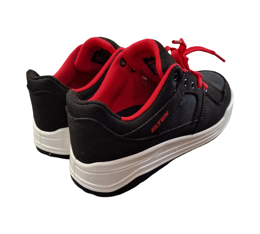ELTEN Maverick Black Low Sicherheitsschuhe ESD S3 Stahlkappe Gr. 40 Schwarz