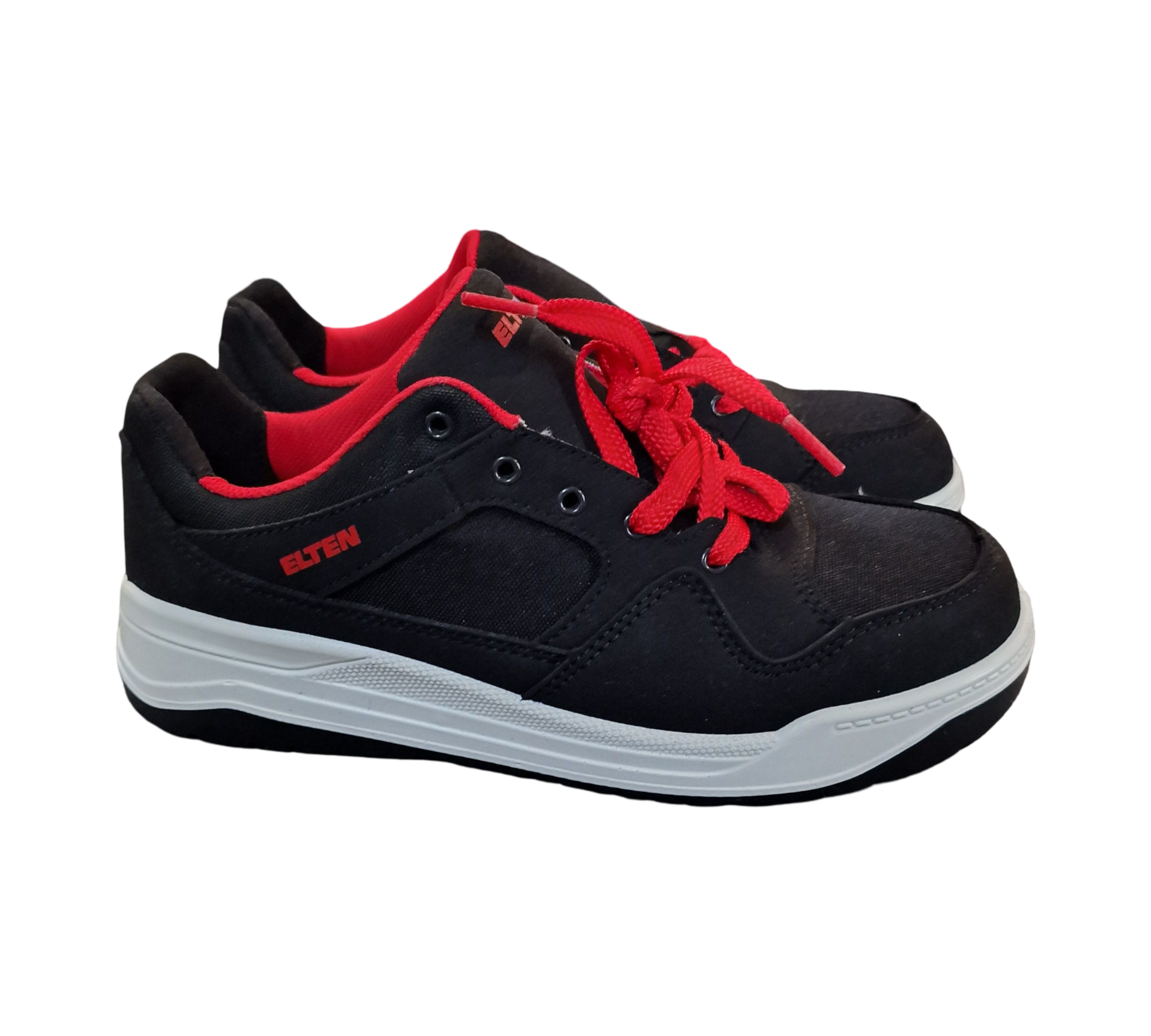ELTEN Maverick Black Low Sicherheitsschuhe ESD S3 Stahlkappe Gr. 40 Schwarz