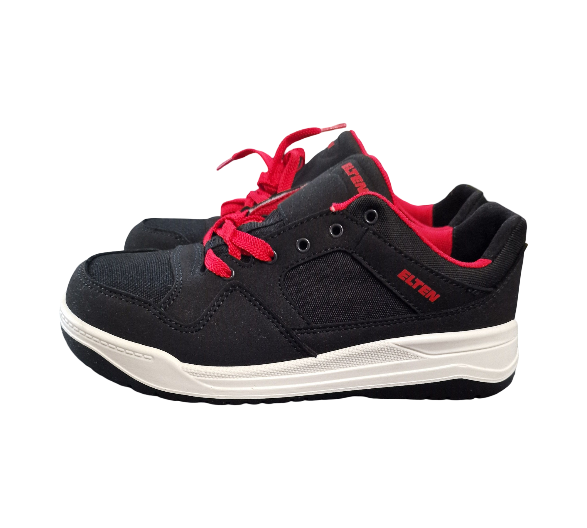 ELTEN Maverick Black Low Sicherheitsschuhe ESD S3 Stahlkappe Gr. 40 Schwarz