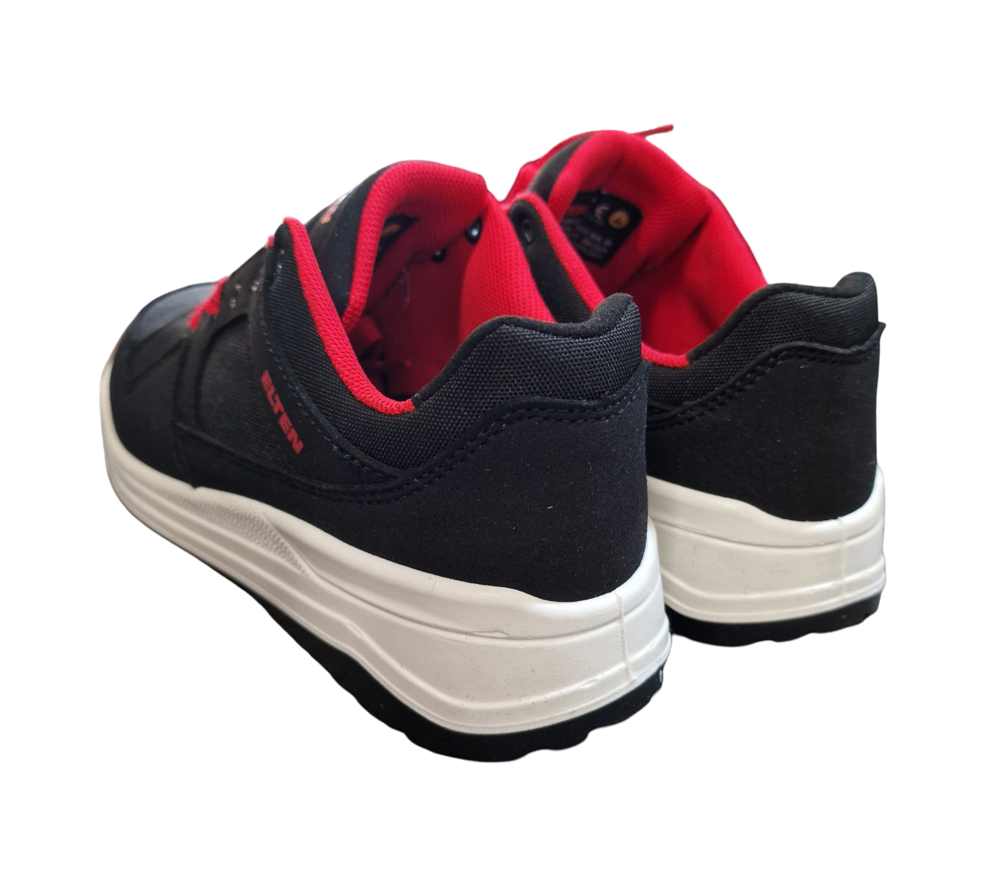 ELTEN Maverick Black Low Sicherheitsschuhe ESD S3 Stahlkappe Gr. 40 Schwarz