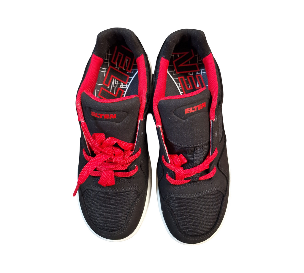 ELTEN Maverick Black Low Sicherheitsschuhe ESD S3 Stahlkappe Gr. 40 Schwarz