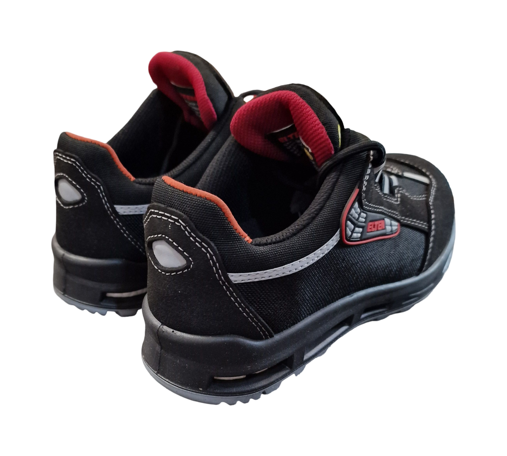 ELTEN Senex XXT Sicherheitsschuhe ESD S3S Kunststoffkappe Gr. 37 Schwarz-Rot