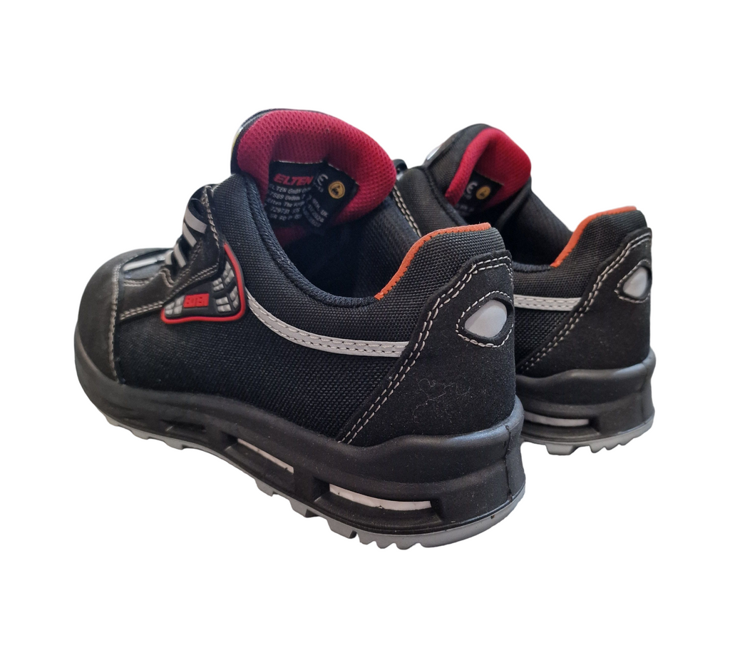 ELTEN Senex XXT Sicherheitsschuhe ESD S3S Kunststoffkappe Gr. 37 Schwarz-Rot