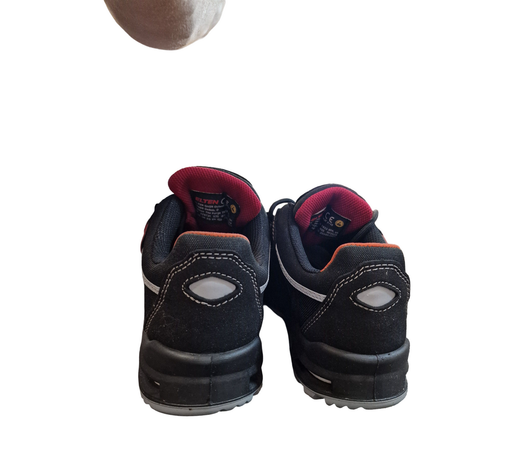 ELTEN Senex XXT Sicherheitsschuhe ESD S3S Kunststoffkappe Gr. 37 Schwarz-Rot