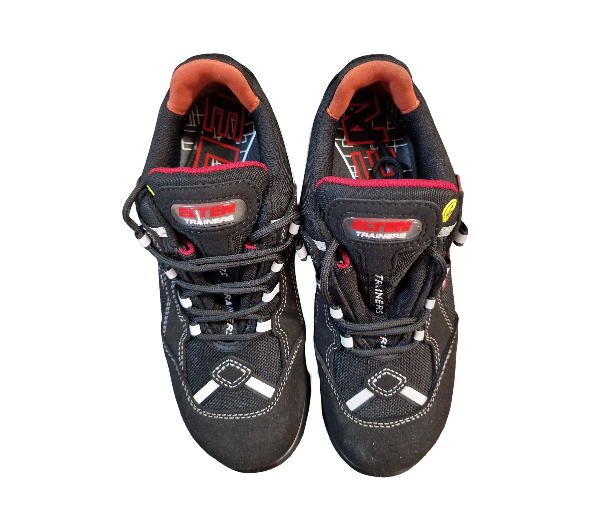 ELTEN Senex XXT Sicherheitsschuhe ESD S3S Kunststoffkappe Gr. 37 Schwarz-Rot