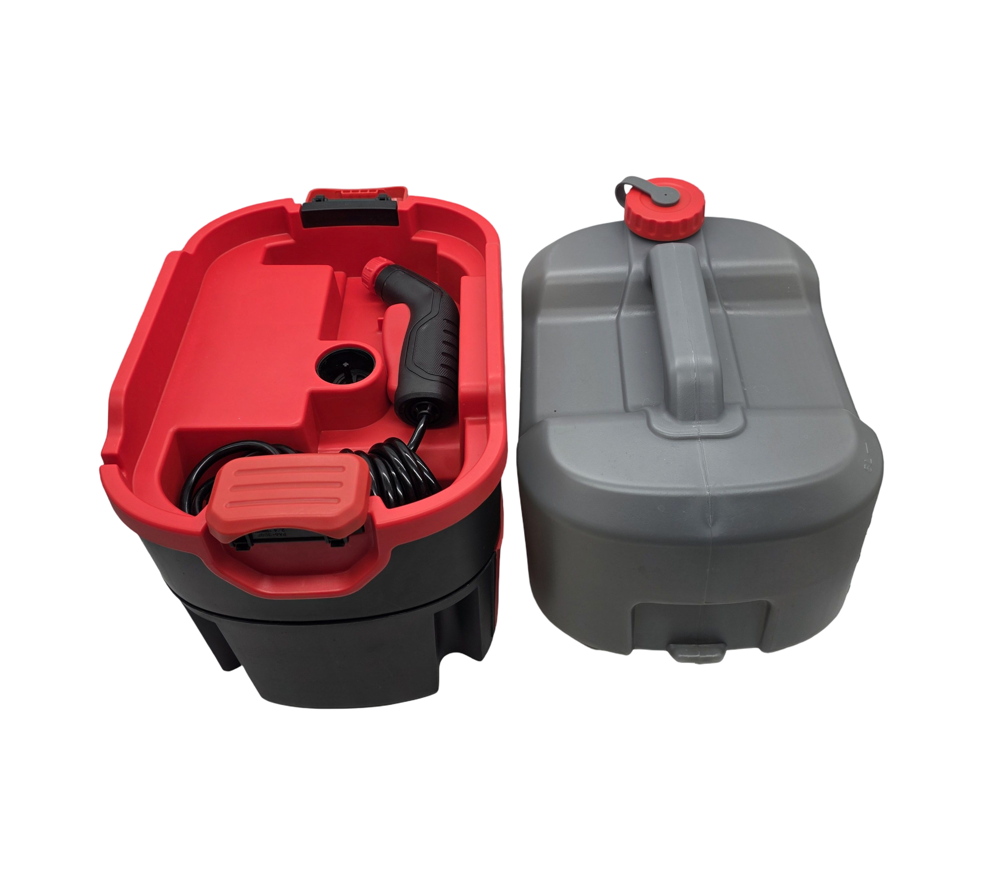 ERRECOM Jet Gun PRO+ Akku-Hochdruckreiniger 8 L 3 m Schlauch 2,9 kg