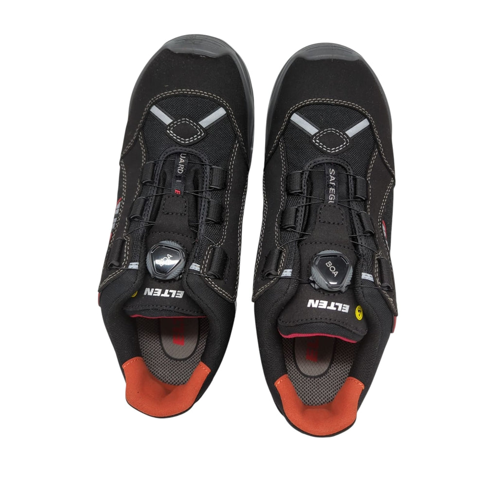 ELTEN Sicherheitsschuhe SENEX BOA ESD S3, Herren, Textil, schwarz, Größe 46 