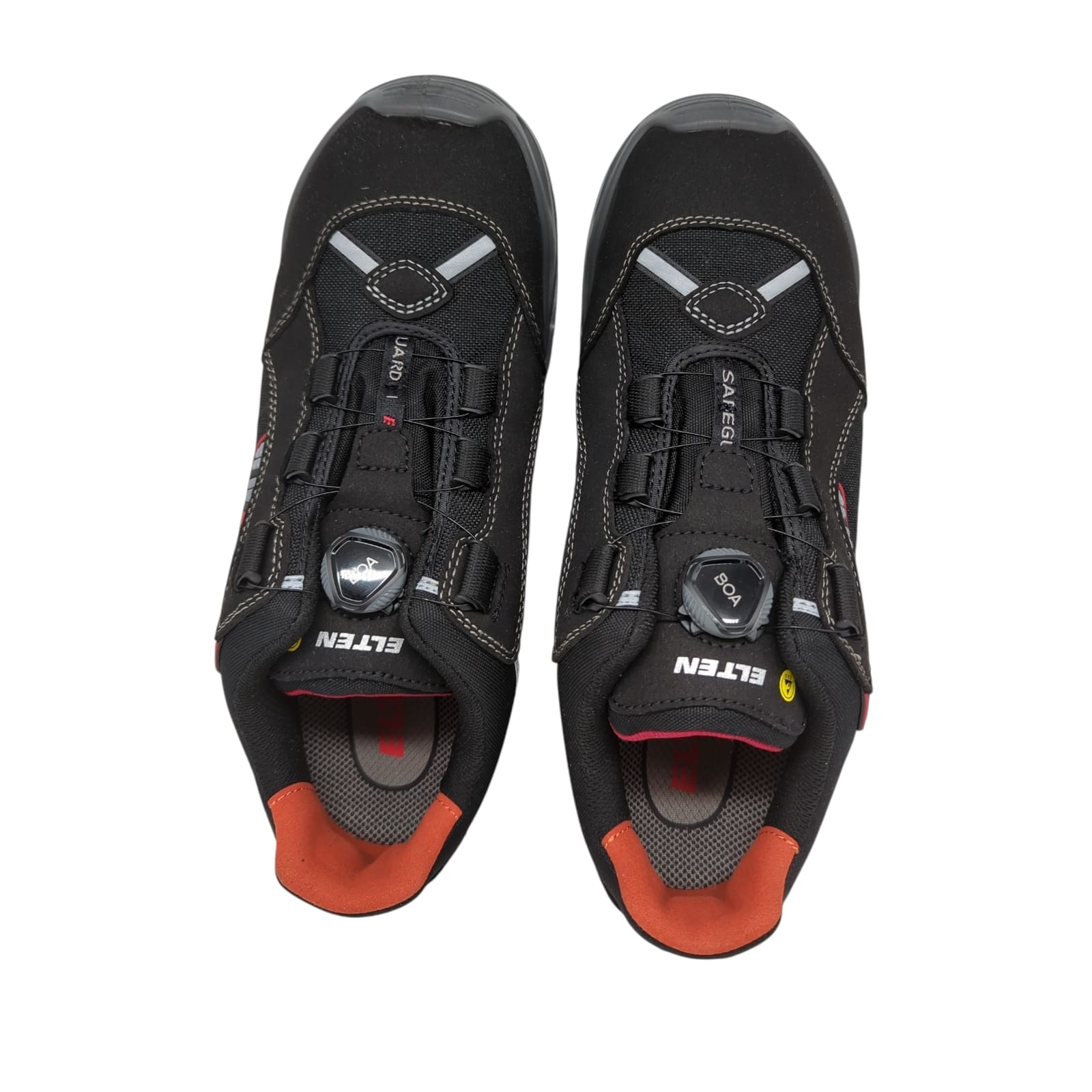 ELTEN Sicherheitsschuhe SENEX BOA ESD S3, Herren, Textil, schwarz, Größe 46 