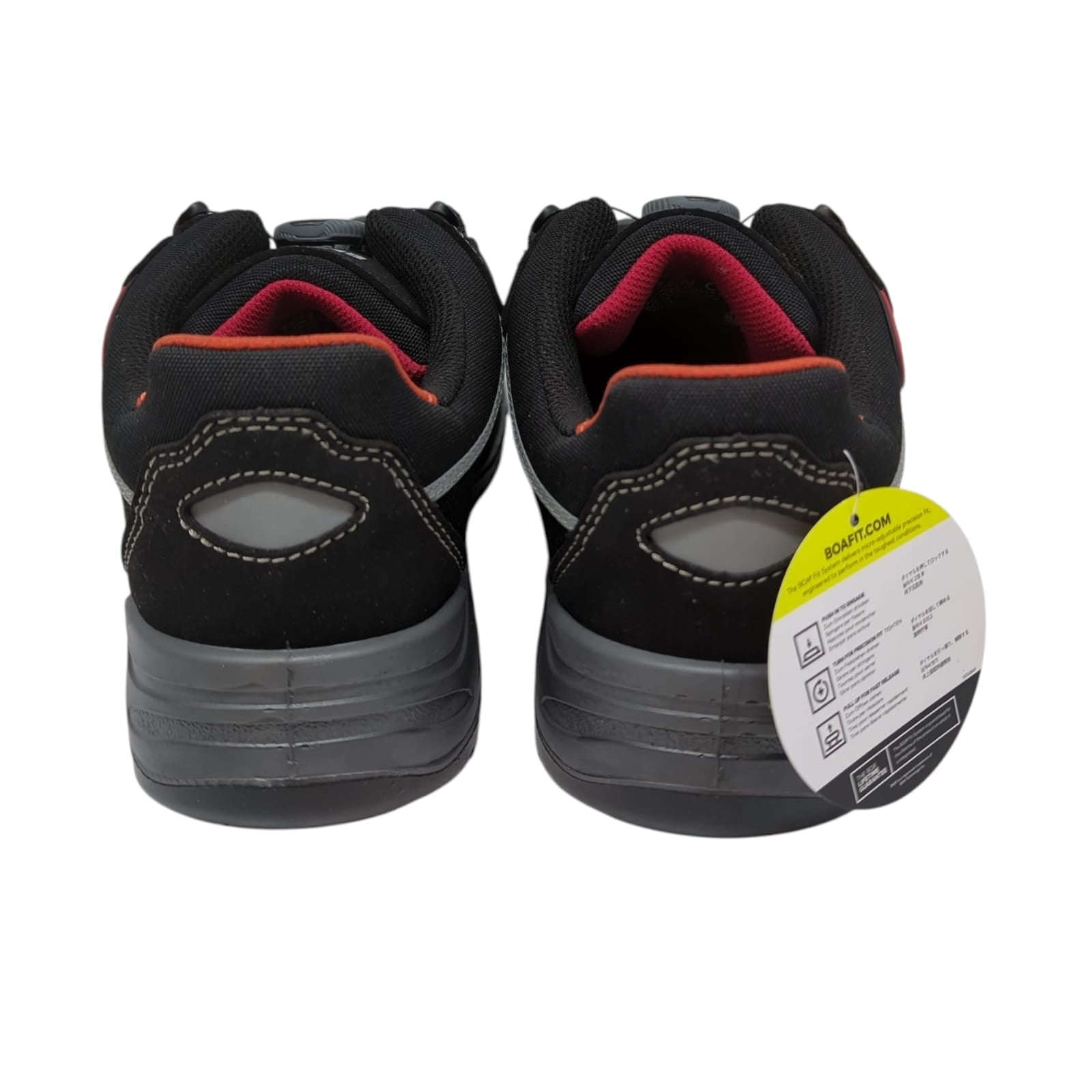 ELTEN Sicherheitsschuhe SENEX BOA ESD S3, Herren, Textil, schwarz, Größe 46 