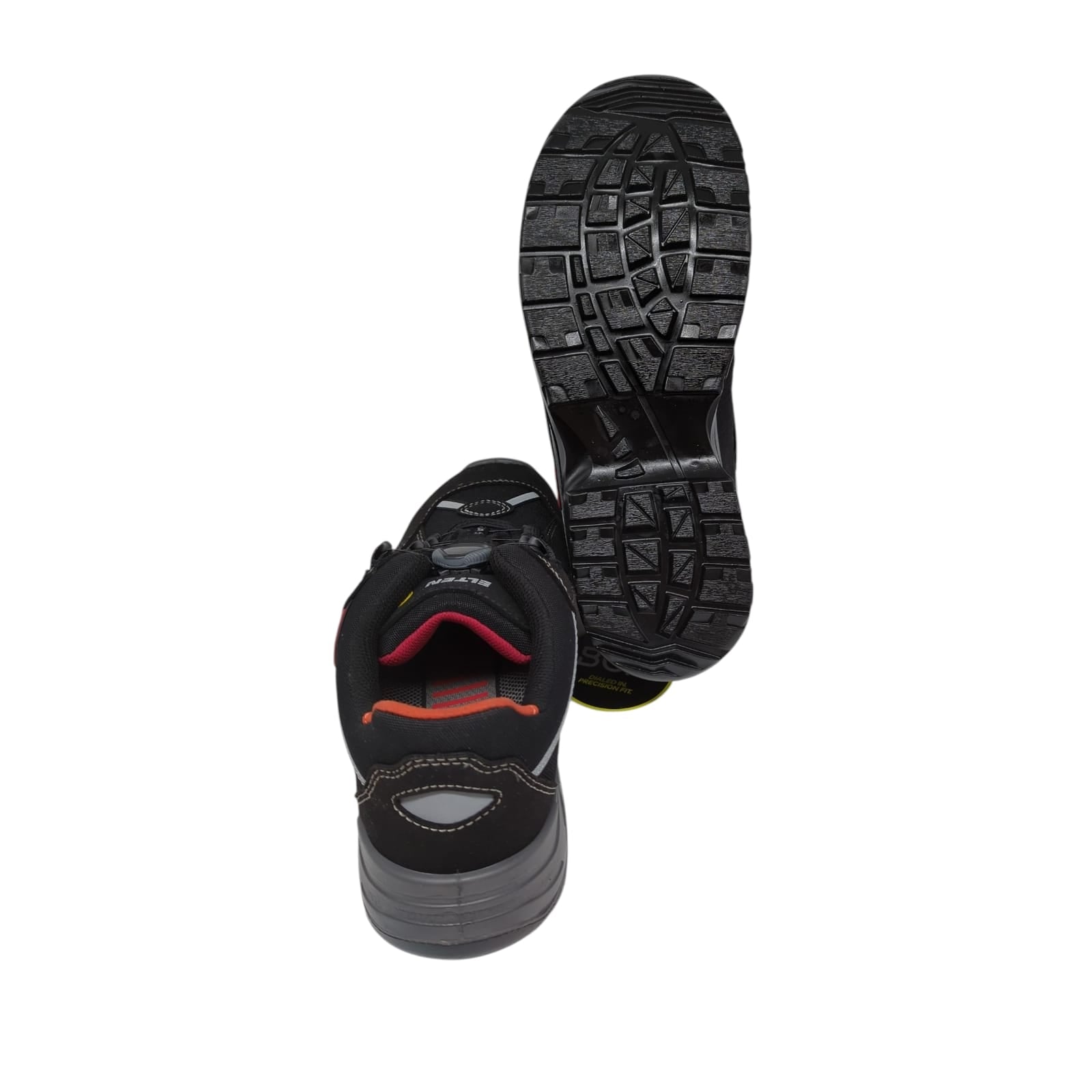 ELTEN Sicherheitsschuhe SENEX BOA ESD S3, Herren, Textil, schwarz, Größe 46 