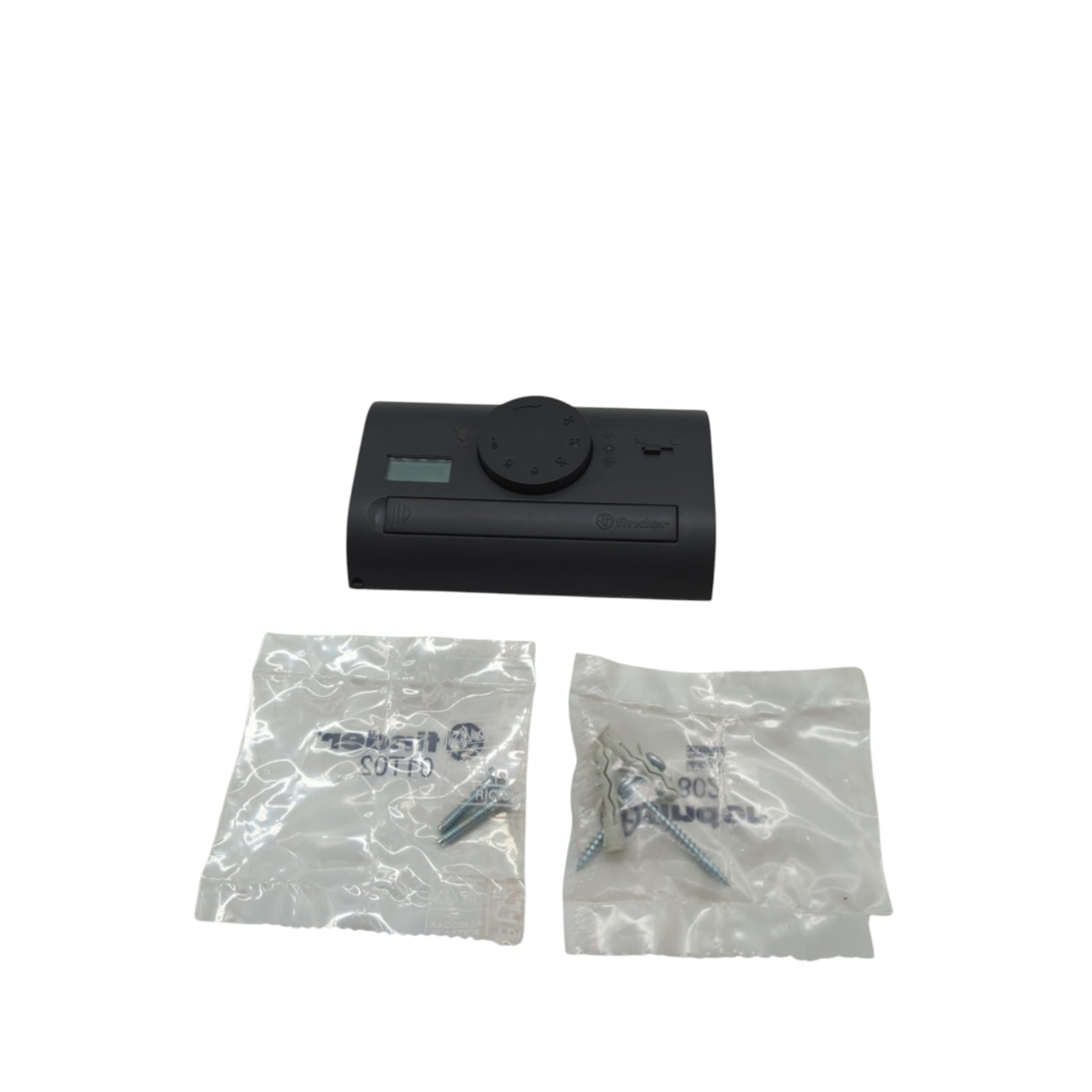 Finder 1T4190032000PAS Raumthermostat Wandmontage Wechsler 5A Schwarz