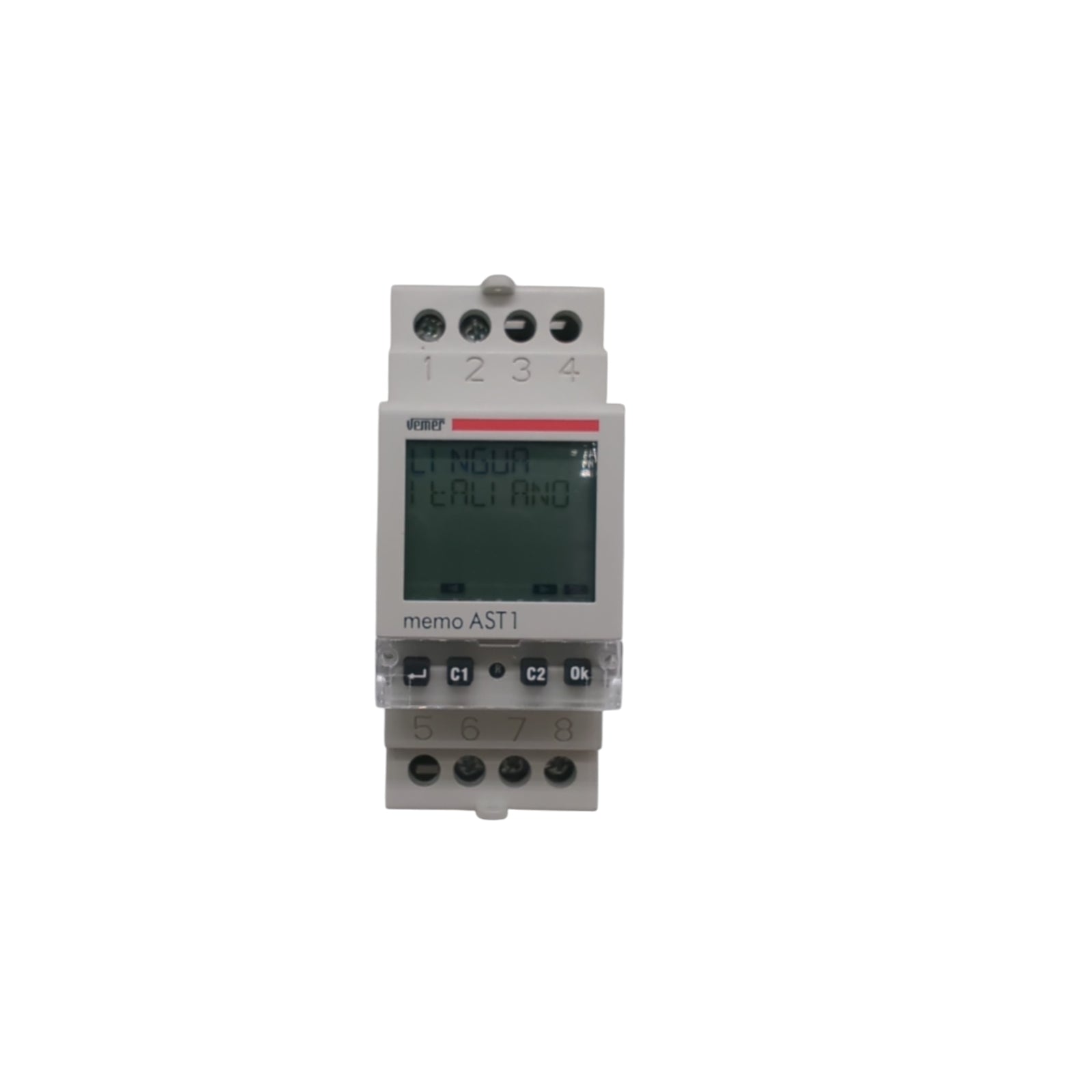 VEMER VE344800 MEMO AST1 Timer Dämmerung Astronomisch NFC 1 Kanal DIN