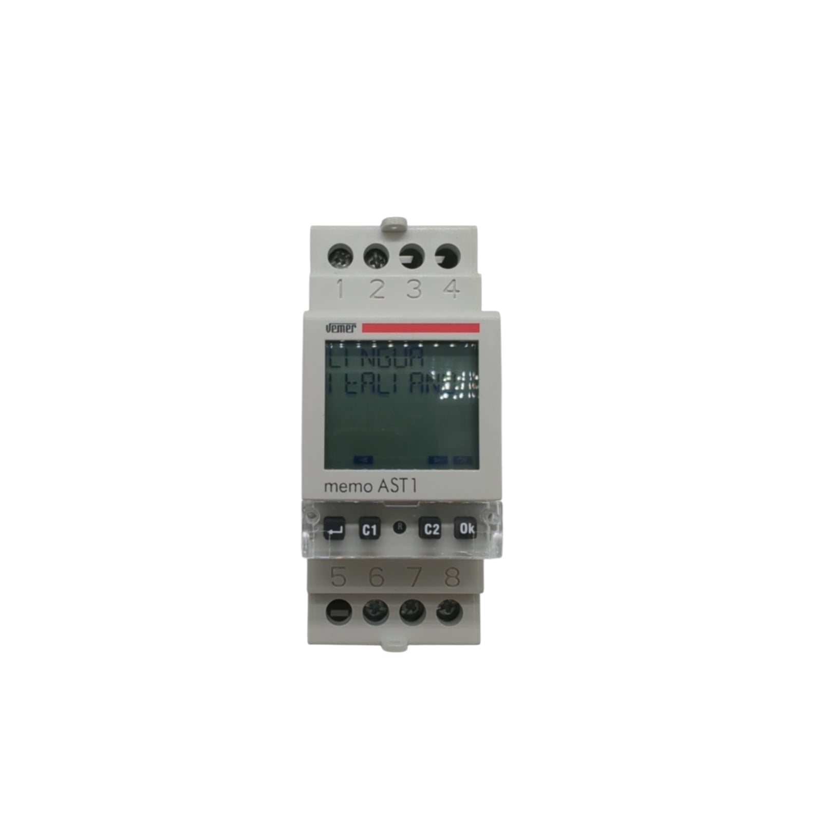VEMER VE344800 MEMO AST1 Timer Dämmerung Astronomisch NFC 1 Kanal DIN