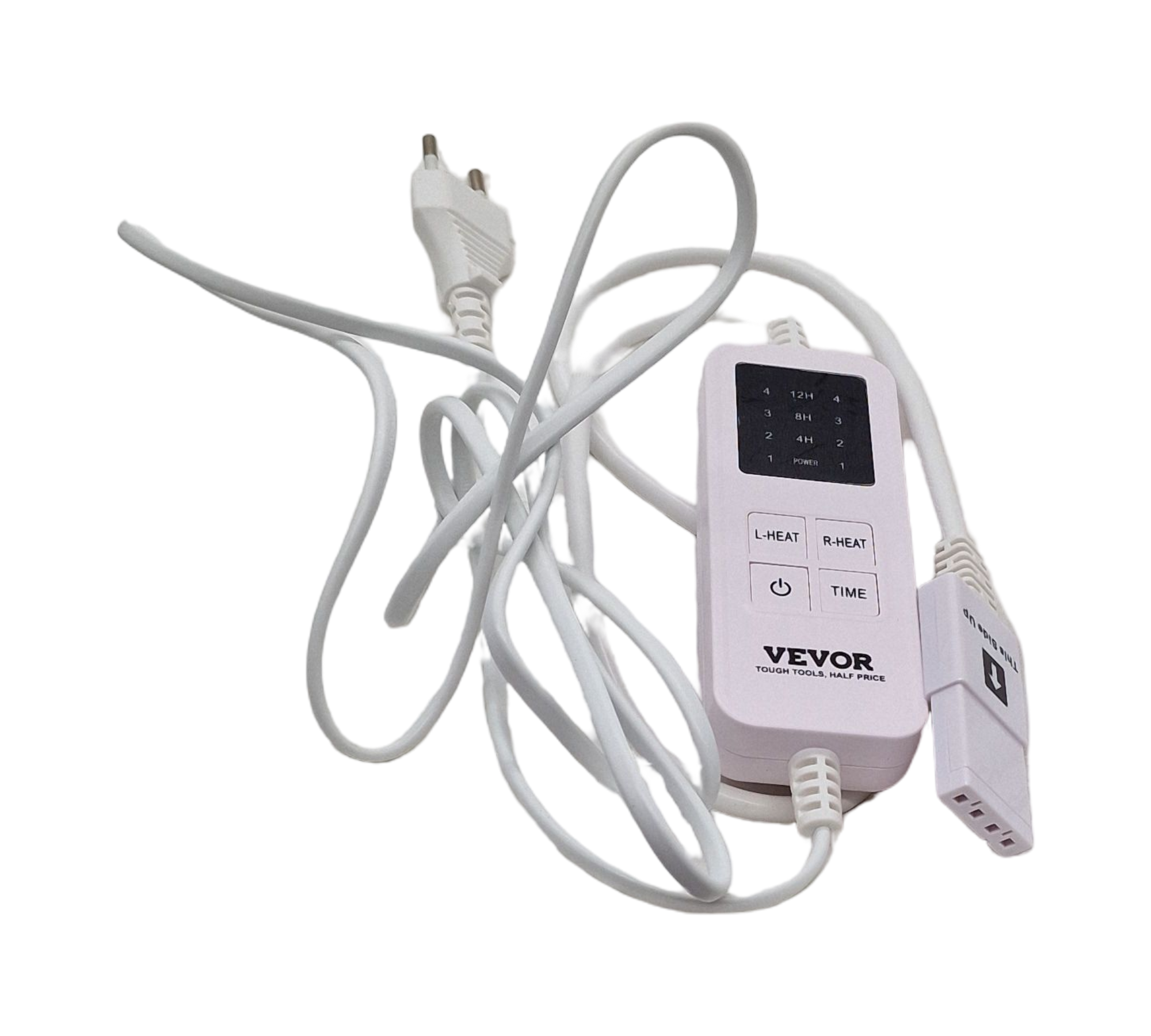 VEVOR Heizdecke elektrisch 4 Heizstufen 12h Timer 195x165 cm Queen-Size