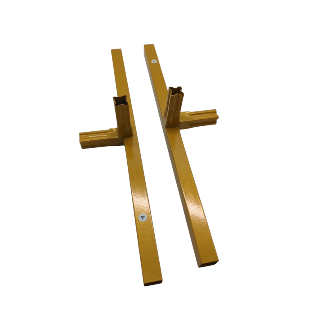 VEVOR Hochzeitsbogen 2er-Set Ständer 2,2 m 1,8 m Gold
