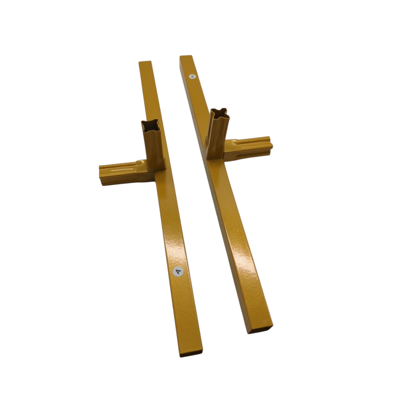 VEVOR Hochzeitsbogen 2er-Set Ständer 2,2 m 1,8 m Gold
