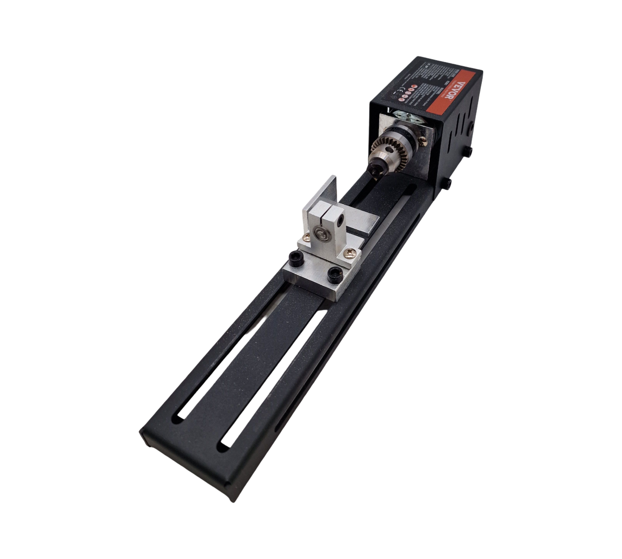 VEVOR Mini Drehbank 96W 70 mm 4250-8500 U/min 7-Gang