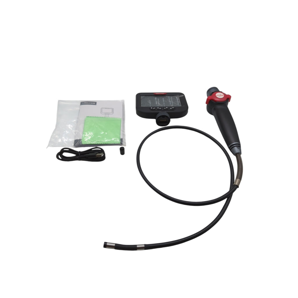Ralcam Endoskopkamera 1080P Inspektionskamera 8,5mm 4,3 Zoll 6 LED