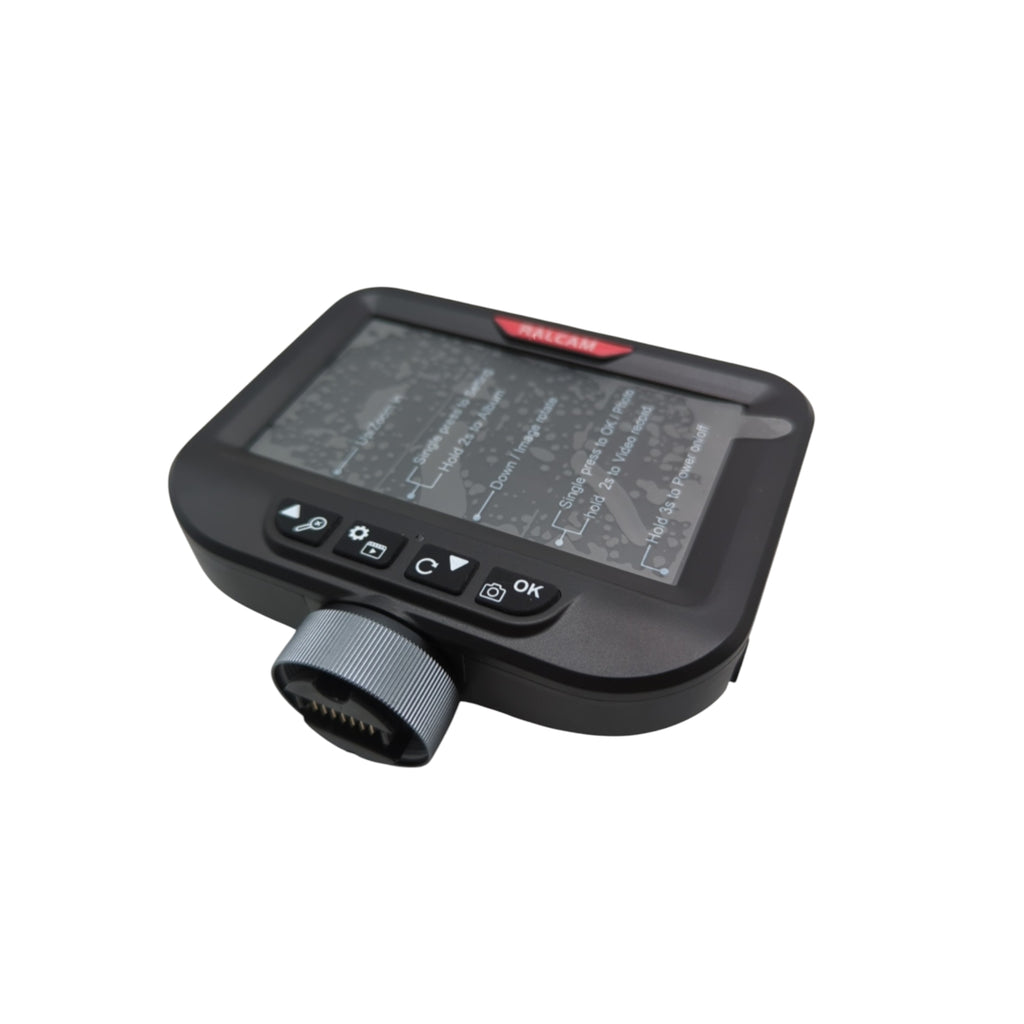 Ralcam Endoskopkamera 1080P Inspektionskamera 8,5mm 4,3 Zoll 6 LED