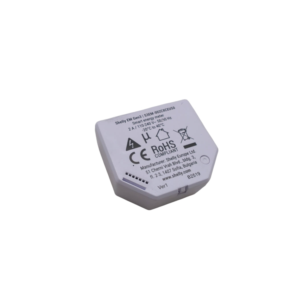 Shelly EM Gen3 WLAN 2 Kanal 50A Stromwandler