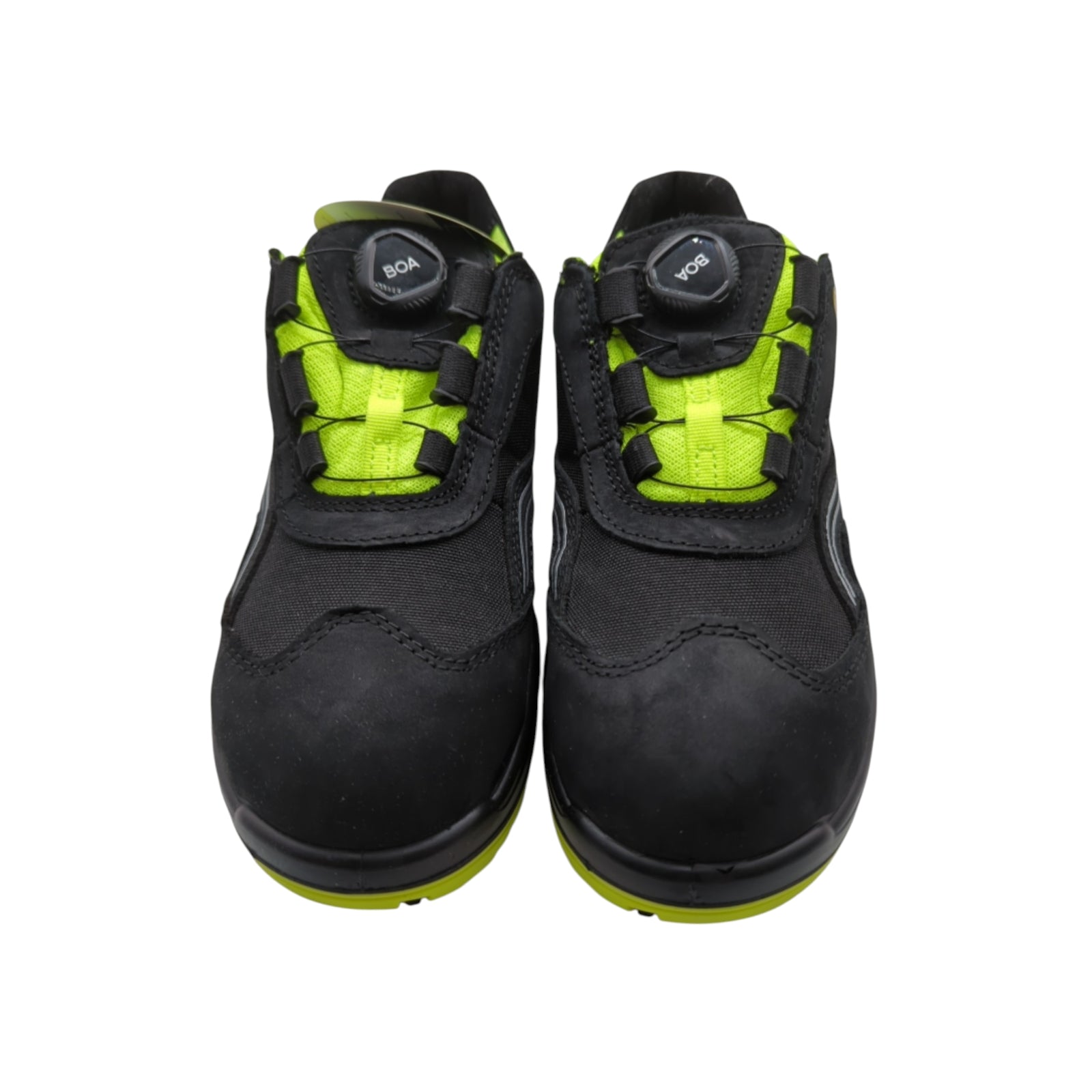 ELTEN Ambition BOA Low Sicherheitsschuhe ESD S2 Stahlkappe Gr. 39 Schwarz-Gelb