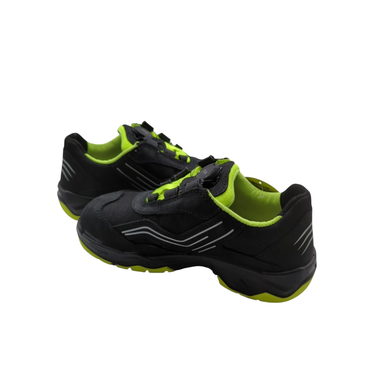 ELTEN Ambition BOA Low Sicherheitsschuhe ESD S2 Stahlkappe Gr. 39 Schwarz-Gelb