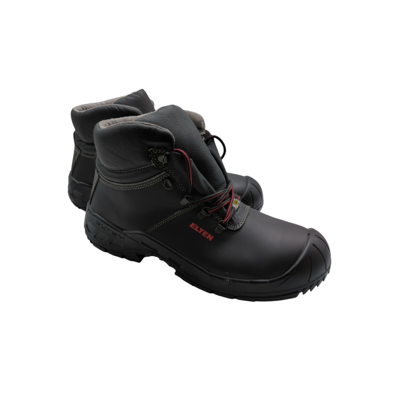 ELTEN Renzo XW Mid Sicherheitsschuhe ESD S3 Stahlkappe Gr. 48 Schwarz