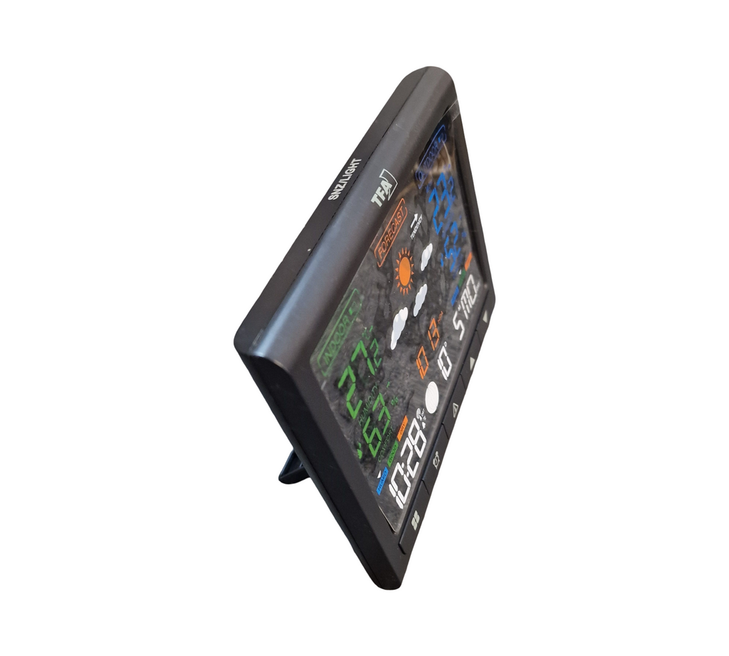 TFA Dostmann Contrast 35.1171 Funk-Wetterstation Außensensor VA-Display