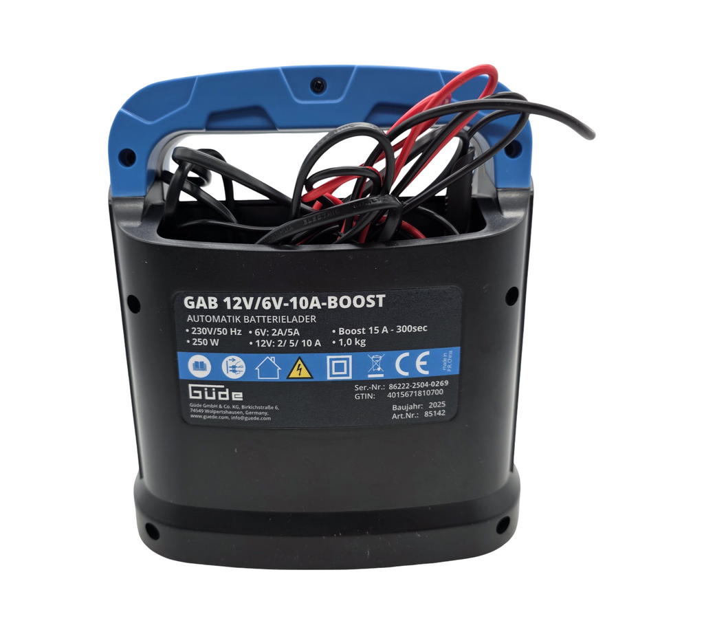 Güde GAB 12V/6V-10A Boost 85142 Autobatterie Ladegerät