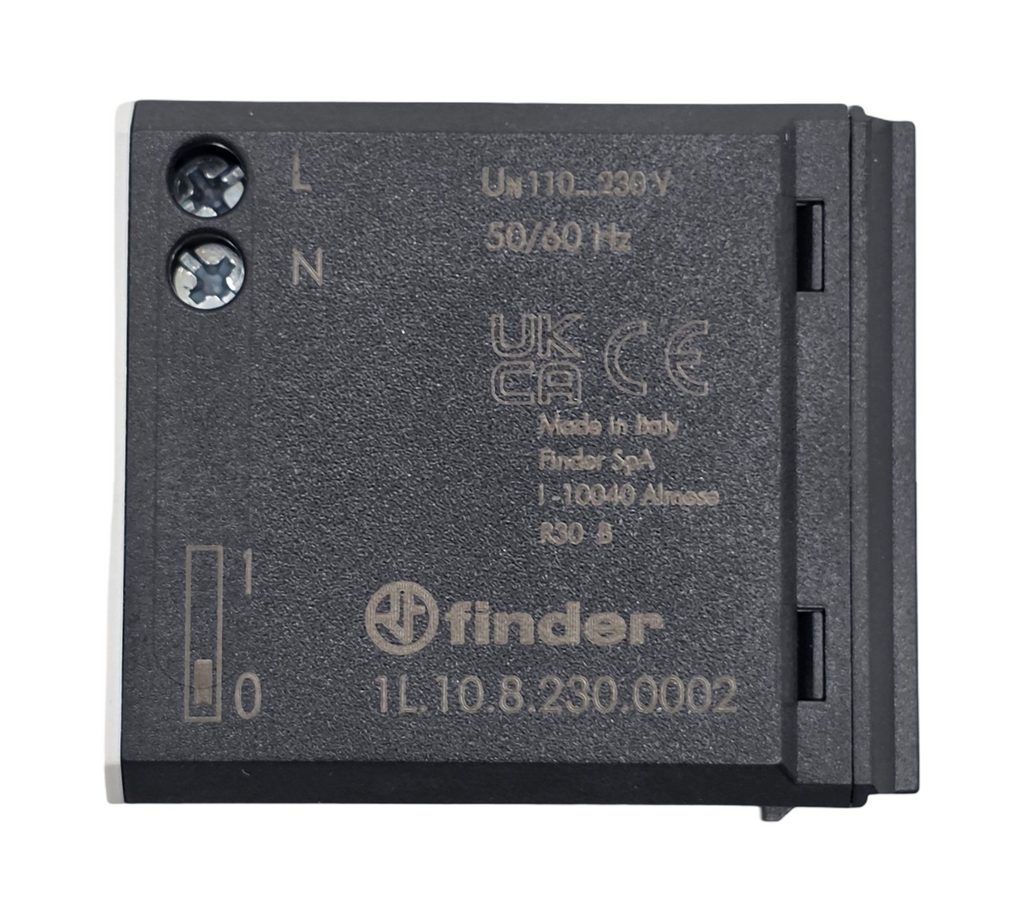 Finder Lumos 1L.10 LED Notleuchte Akku Stromausfall Anthrazit