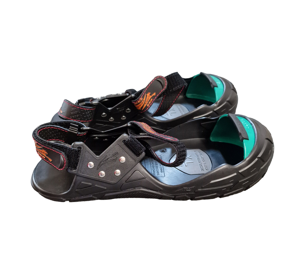 Tiger-Grip VISITOR PREMIUM Sicherheitsüberschuhe mit Schutzkappe, XL 45-47, Schwarz