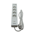 OSRAM SMART+ WiFi Intelligente 3-fach Steckdosenleiste mit Smart USB-Anschlüssen, IP20, für Smart Home Integration