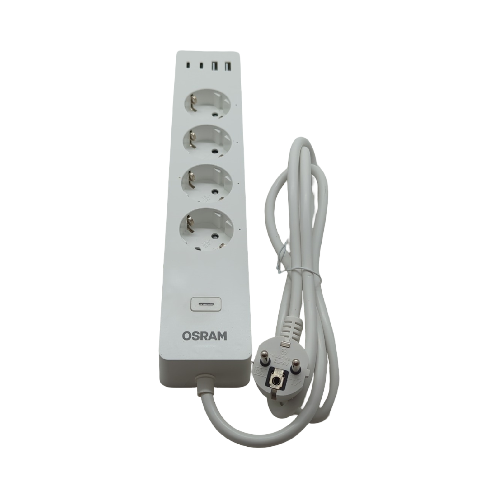 OSRAM SMART+ WiFi Intelligente 3-fach Steckdosenleiste mit Smart USB-Anschlüssen, IP20, für Smart Home Integration