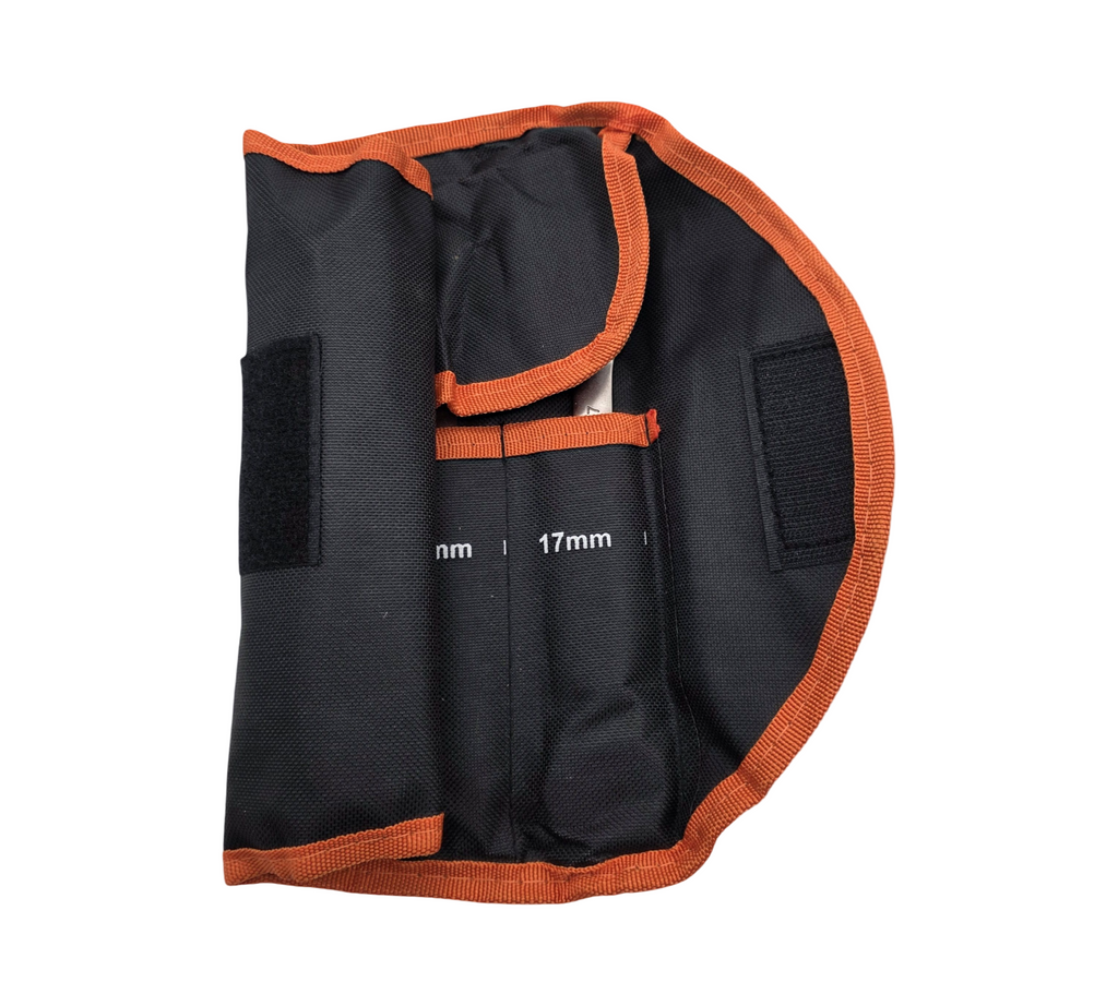 VEVOR 8-tlg Ratschenringschlüssel Set flexibel mit Rolltasche